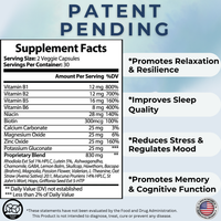 CalmIQ: Calming Capsules - Breakthrough to Calm, Improve Sleep & Reduce Anxiety with Ashwagandha, Magnesium, L-Theanine, GABA, 5-HTP, Biotin, Rhodiola, Valerian