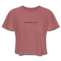 Gympeace Cropped T-Shirt - mauve