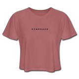 Gympeace Cropped T-Shirt - mauve