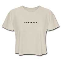 Gympeace Cropped T-Shirt - dust